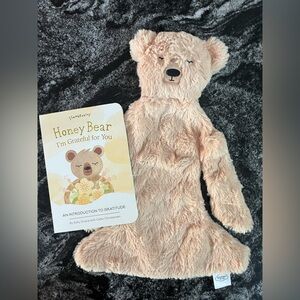 Slumberkins Gratitude Honey Bear Lovey and Book